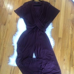 Eloquii eggplant jumpsuit - size 16